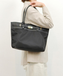 perche | ペルケ perche / ナイロン牛革ヒネリ金具トートバッグ(トートバッグ)