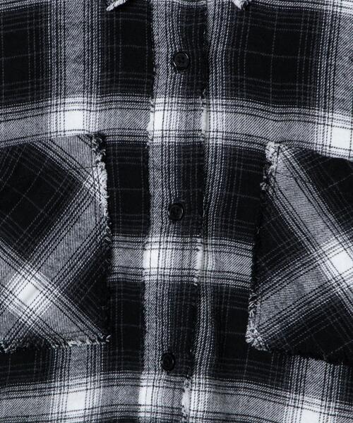 WEGO（ウィゴー）の「WEGO/オンブレチェックショートシャツ（シャツ/ブラウス・レディース・ブラック系その他2/イエロー系その他3・FREE）」の20枚目の写真