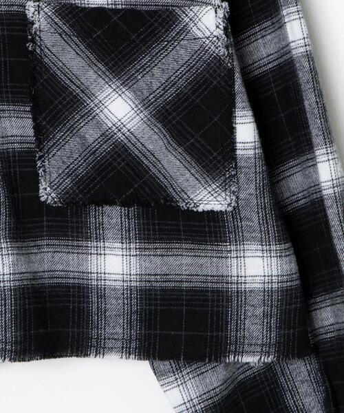 WEGO（ウィゴー）の「WEGO/オンブレチェックショートシャツ（シャツ/ブラウス・レディース・ブラック系その他2/イエロー系その他3・FREE）」の21枚目の写真