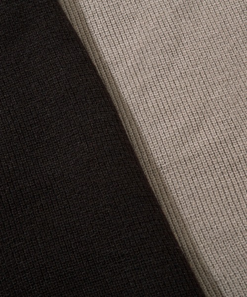 aimoha(アイモハ)の「aimoha men 刺繍ステッチワイドバルーンスリーブ セーター(ニット/セーター・メンズ・ベージュ/ブラック・XL/L/M)」の16枚目の写真
