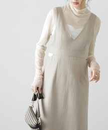 FREE'S MART | ◆カットアウトＶネックジャンパースカート(ワンピース)