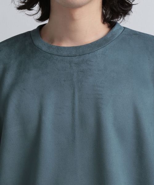 HARE（ハレ）の「スウェードライクプルオーバー(HARE)（スウェット・メンズ・グレー/ブラック/ブルー/グレー系その他/パープル・MEDIUM/SMALL）」の18枚目の写真