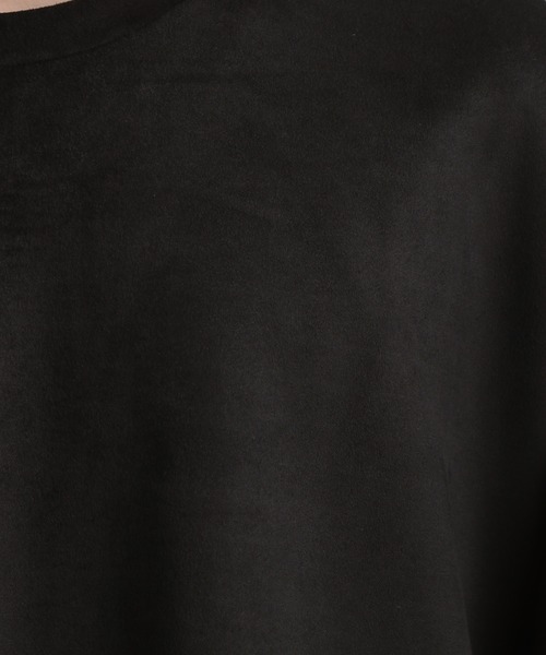 HARE（ハレ）の「スウェードライクプルオーバー(HARE)（スウェット・メンズ・グレー/ブラック/ブルー/グレー系その他/パープル・MEDIUM/SMALL）」の21枚目の写真