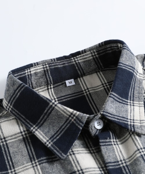 Cloudstyle(クラウドスタイル)の「【Cloudstyle】オーバーサイズ オンブレチェックシャツ/ 長袖(シャツ/ブラウス・メンズ・グリーン系その他/レッド/イエロー/ブラック・MEDIUM/LARGE/X-LARGE/XX-LARGE)」の22枚目の写真