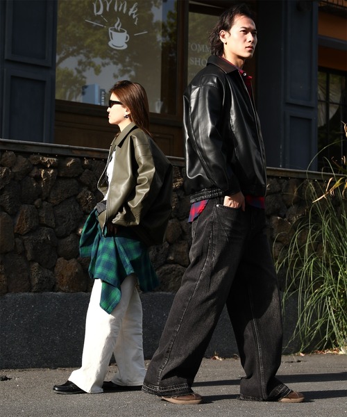 Cloudstyle(クラウドスタイル)の「【Cloudstyle】オーバーサイズ オンブレチェックシャツ/ 長袖(シャツ/ブラウス・メンズ・グリーン系その他/レッド/イエロー/ブラック・MEDIUM/LARGE/X-LARGE/XX-LARGE)」の12枚目の写真