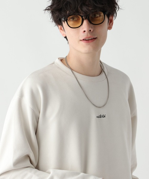 RAGEBLUE(レイジブルー)の「プチ刺繍/カットスウェードフェイクレイヤードTシャツ(Tシャツ/カットソー・メンズ・グレー/ブルー/ホワイト/グリーン・MEDIUM/LARGE)」の12枚目の写真