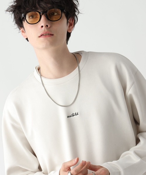 RAGEBLUE(レイジブルー)の「プチ刺繍/カットスウェードフェイクレイヤードTシャツ(Tシャツ/カットソー・メンズ・グレー/ブルー/ホワイト/グリーン・MEDIUM/LARGE)」の13枚目の写真