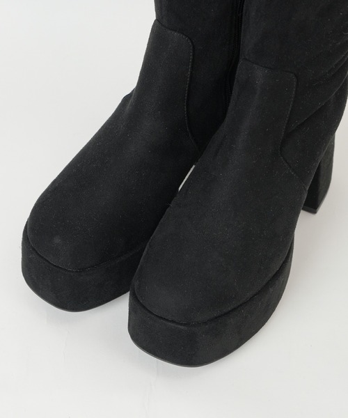 WEGO（ウィゴー）の「WEGO/ニーハイブーツ（ブーツ・レディース・ブラック/ブラック系その他/その他1・LARGE/MEDIUM）」の11枚目の写真