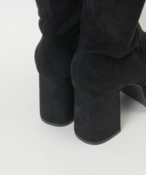 WEGO（ウィゴー）の「WEGO/ニーハイブーツ（ブーツ・レディース・ブラック/ブラック系その他/その他1・LARGE/MEDIUM）」の10枚目の写真