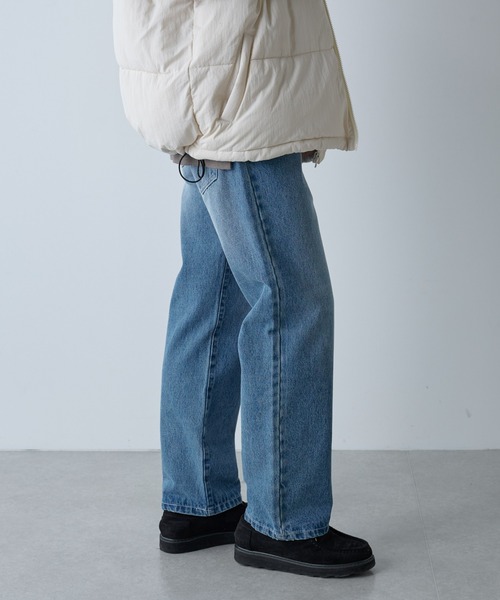 COLONY 2139（コロニートゥーワンスリーナイン）の「ストレートデニム（デニムパンツ・メンズ・ネイビー/ブルー・X-LARGE/MEDIUM/LARGE/SMALL）」の2枚目の写真