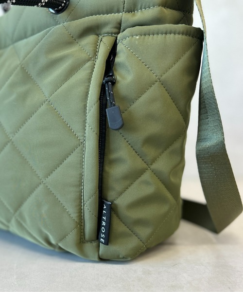 CPCM（シーピーシーエム）の「キルティング2WAYビッグショルダー（ショルダーバッグ・レディース・アイボリー/ブラック/カーキ・FREE）」の20枚目の写真