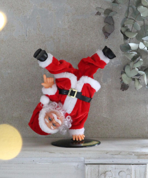 要問合わせ♥️レア♥️ディスプレイに！大型サンタ　クリスマス　サンタクロース 楽天市場】オブジェ クリスマスプレゼントを配るサンタ