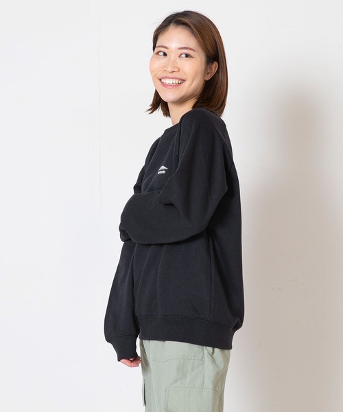 OUTDOOR PRODUCTS（アウトドアプロダクツ）の「【OUTDOOR PRODUCTS/アウトドアプロダクツ】　身頃ボア　ワンポイントブランドロゴ　スウェット　トレーナー（スウェット・メンズ・チャコールグレー/ブラック/ダークグリーン/ベージュ/アイボリー/杢グレー・MEDIUM/LARGE/X-LARGE）」の10枚目の写真