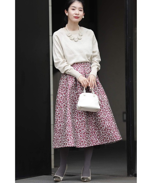 ニット セーター 華やぐ煌めきラメ クルーネックニット Back to BASICS レディース cawaii ニット セーター 華やぐ煌めきラメ クルーネックニット