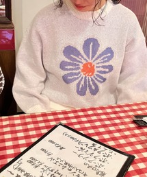 AS KNOW AS plus | ☆アソートジャカードふわニットプルオーバー(ニット/セーター)