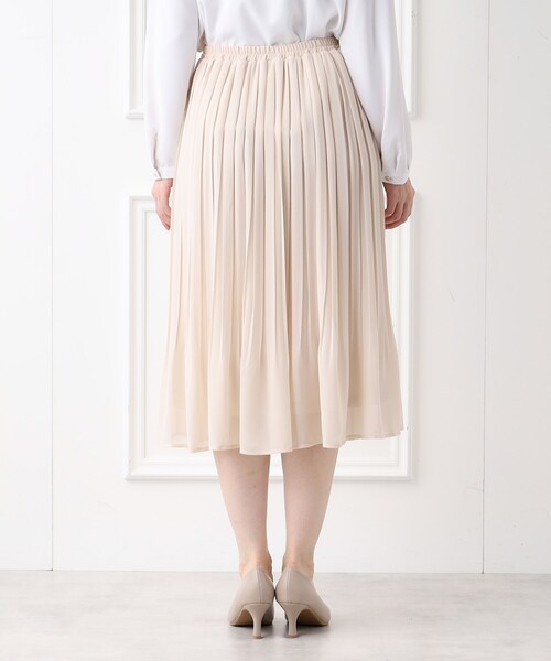 新色追加》着丈が選べる！プリーツフレアスカート【イージーケア／防