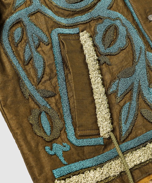 CRAIG GREEN(クレイググリーン)の「TAPESTRY JACKET(ブルゾン・メンズ・カーキ・M)」の7枚目の写真