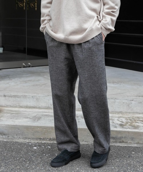 FORK&SPOON（フォークアンドスプーン）の「FORK&SPOON　ブラッシュドパンツ（その他パンツ・メンズ・ネイビー/グレー系その他・4/5）」の6枚目の写真