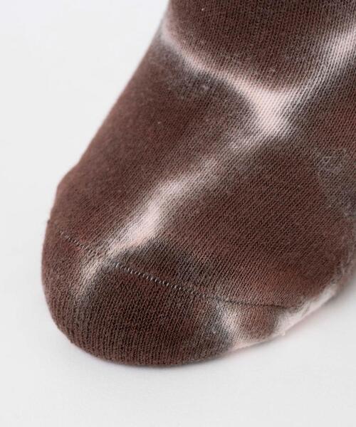 WEGO(ウィゴー)の「WEGO/タイダイソックス(ソックス/靴下・メンズ・ブラック/ブラウン/グリーン/イエロー/サックスブルー・25-27CM)」の9枚目の写真