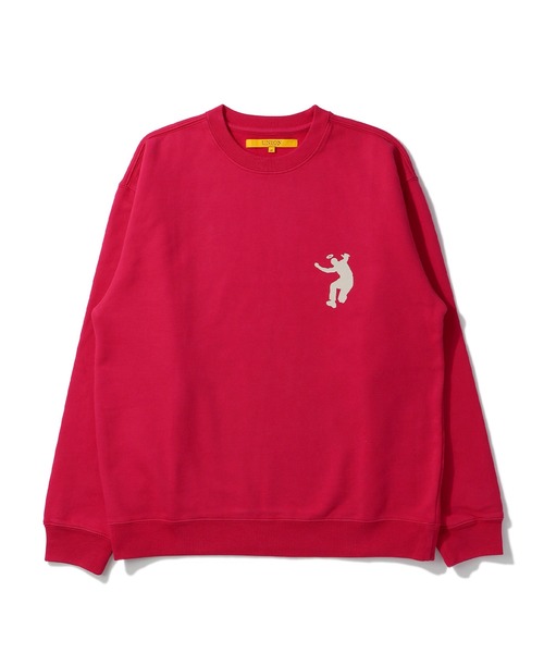 UNION(UNION TOKYO)(ユニオン)の「UNION TOKYO WHAT ABOUT CREW ユニオントーキョー スウェット(スウェット・メンズ・ブラック/ブルー系その他/マルーン・SMALL/MEDIUM/LARGE/X-LARGE/XX-LARGE)」の1枚目の写真