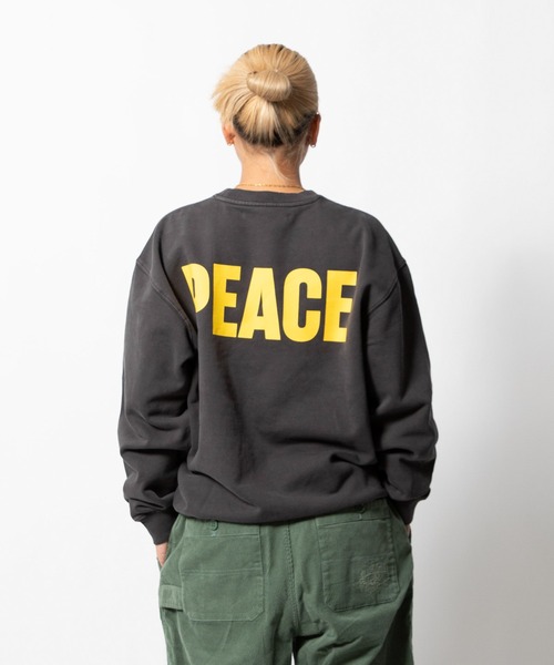 UNION(UNION TOKYO)(ユニオン)の「UNION TOKYO WHAT ABOUT CREW ユニオントーキョー スウェット(スウェット・メンズ・ブラック/ブルー系その他/マルーン・SMALL/MEDIUM/LARGE/X-LARGE/XX-LARGE)」の4枚目の写真