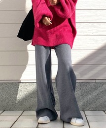 Q | ニットパンツ(その他パンツ)