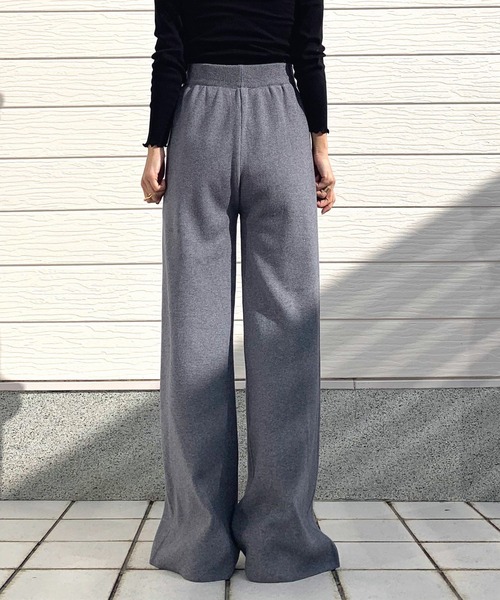 Q（キュー）の「ニットパンツ（その他パンツ）」 - WEAR