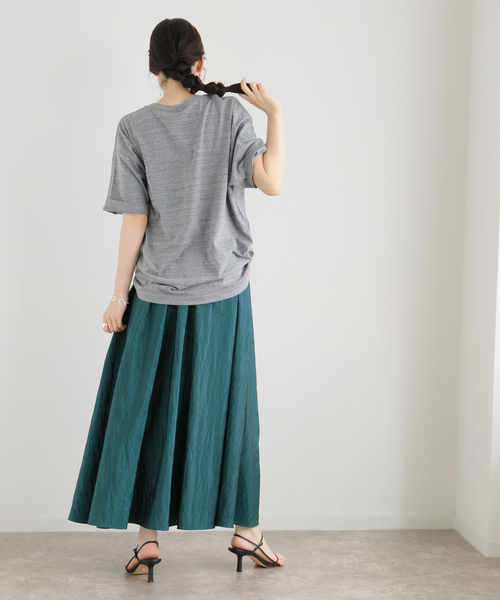 journal standard L'essage(ジャーナルスタンダードレサージュ)の「ヴィンテージナイロンギャザースカート(スカート・レディース・アイボリー/グリーン/ブラック・FREE)」の22枚目の写真