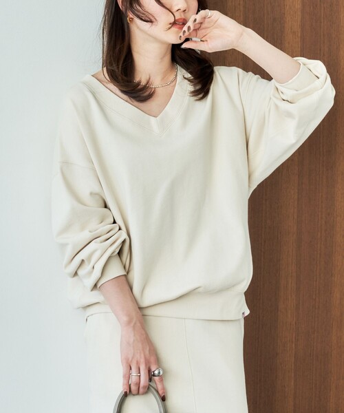 IENA LA BOUCLE ブライトギャバイージーバルーンパンツ