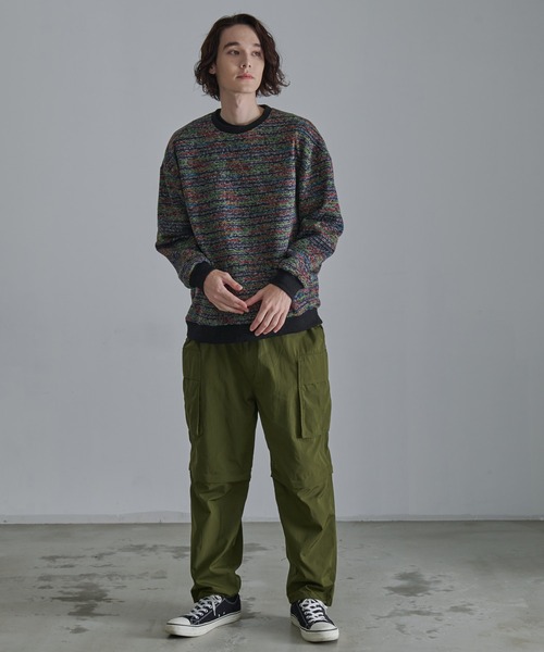 Revo.(レボ)の「Revo. ミックスカラーボーダー クルーネック(ニット/セーター・メンズ・A/B/C・M/L)」の16枚目の写真