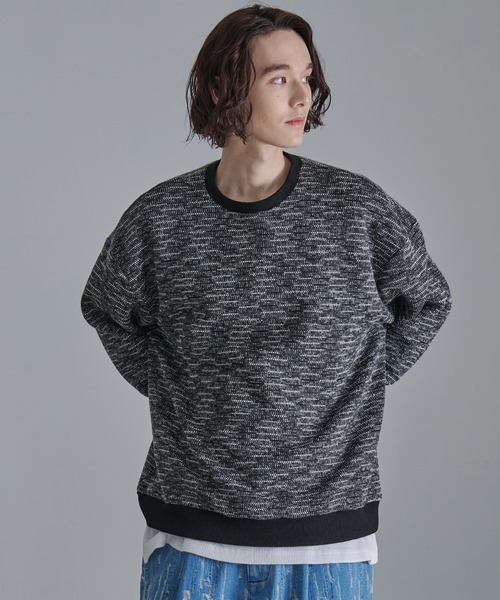 Revo.(レボ)の「Revo. ミックスカラーボーダー クルーネック(ニット/セーター・メンズ・A/B/C・M/L)」の22枚目の写真