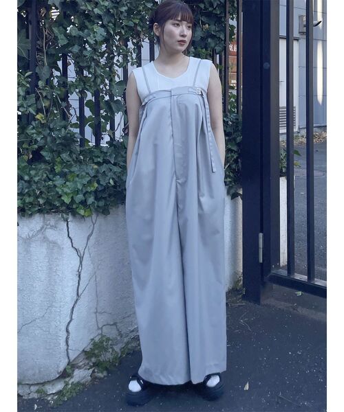 MURUA（ムルーア）の「バックオープンリブコルセットニット（ニット/セーター・レディース・ブルー/グリーン/ベージュ/ブラック/オレンジ/ホワイト・FREE）」の7枚目の写真