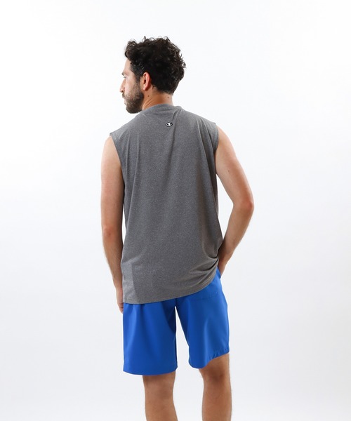 Champion（チャンピオン）の「【Champion/チャンピオン】メンズ スポーツ タンクトップ（タンクトップ・メンズ・チャコール/ネイビー/ホワイト/ブラック・X-LARGE/LARGE/MEDIUM）」の19枚目の写真