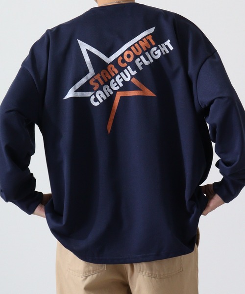 FUNALIVE(ファンアライブ)の「Printed fleece sweatshirt / プリント裏毛スウェットトレーナー unisex(スウェット・メンズ・モカ/ベージュ/ミント/ネイビー系1/ライトグリーン/ベージュ系/カーキ/オートミール/ホワイト系/ブルー・XL/M/L)」の10枚目の写真