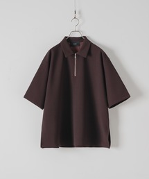 DOOPZ | Dry Smooth Half Zip Shirt - ドライスムースハーフジップシャツ(Tシャツ/カットソー)
