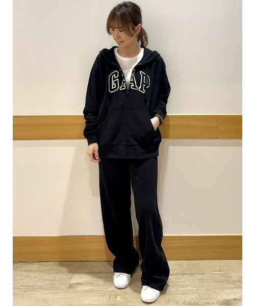 GAP ギャップ ジャージ セットアップ スウェット パーカー ネイビー ロゴ GAP（ギャップ）の「GAPロゴ ジップアップ パーカー（パーカー