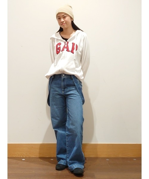 セール】GAPロゴ ジップアップ パーカー（パーカー）｜GAP