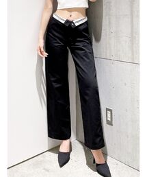 GYDA | SIDE RIPPED GYDAラインワイドパンツ(その他パンツ)