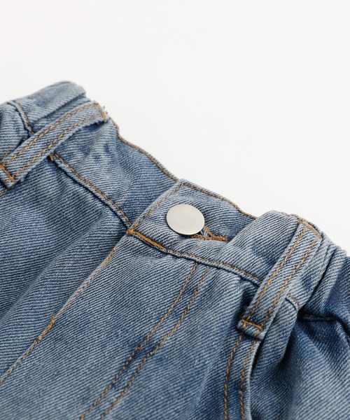 URBAN CHERRY（アーバンチェリー）の「サイドラインデニムストレートパンツ（デニムパンツ・キッズ・ブルー・130cm/120cm/100cm/110cm）」の11枚目の写真