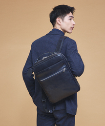 SEEKER | 【SEEKER別注 】3WAY スクエア レザー バッグ(バックパック/リュック)