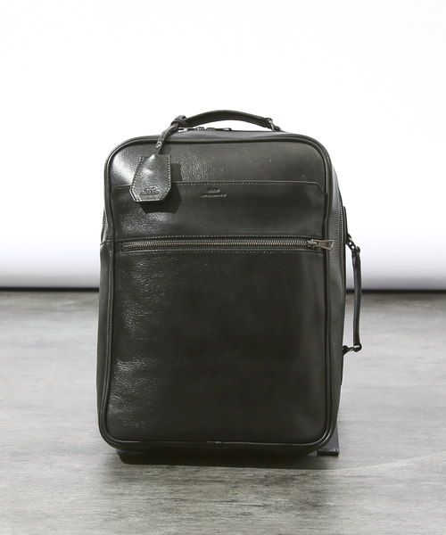 SEEKER（シーカー）の「【SEEKER別注 】3WAY スクエア レザー バッグ（バックパック/リュック・メンズ・ネイビー/ブラック・フリー）」の9枚目の写真