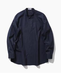 ATON（エイトン）SUVIN BROAD | BAND COLLAR SHIRT