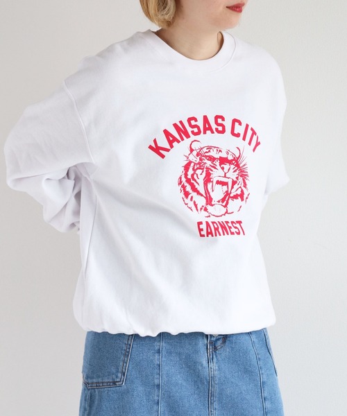 cepo（セポ）の「裏起毛アソートロゴスウェット（スウェット・レディース・ベージュ/チャコール/ブラック/オフホワイト・M）」の7枚目の写真