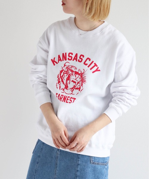 cepo（セポ）の「裏起毛アソートロゴスウェット（スウェット・レディース・ベージュ/チャコール/ブラック/オフホワイト・M）」の9枚目の写真