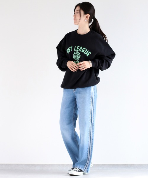 cepo（セポ）の「裏起毛アソートロゴスウェット（スウェット・レディース・ベージュ/チャコール/ブラック/オフホワイト・M）」の22枚目の写真