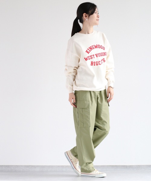 cepo（セポ）の「裏起毛アソートロゴスウェット（スウェット・レディース・ベージュ/チャコール/ブラック/オフホワイト・M）」の13枚目の写真