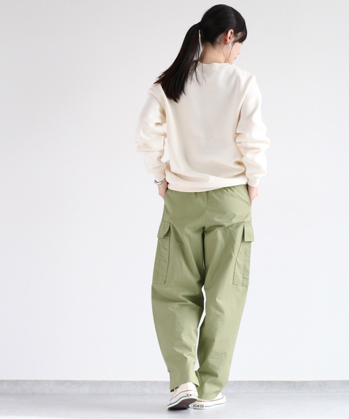 cepo（セポ）の「裏起毛アソートロゴスウェット（スウェット・レディース・ベージュ/チャコール/ブラック/オフホワイト・M）」の11枚目の写真