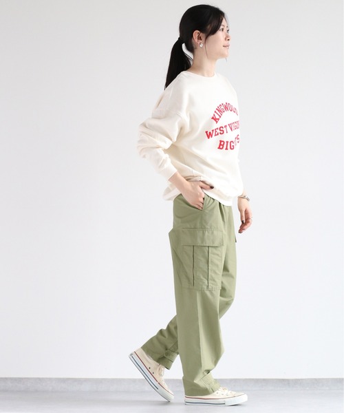 cepo（セポ）の「裏起毛アソートロゴスウェット（スウェット・レディース・ベージュ/チャコール/ブラック/オフホワイト・M）」の12枚目の写真