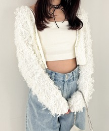 Heather | ループショートカーディガン　106260(カーディガン/ボレロ)