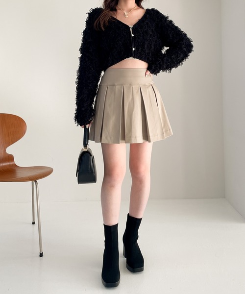 Heather（ヘザー）の「ループショートカーディガン　106260（カーディガン/ボレロ・レディース・グレー/アイボリー/ブラック・FREE）」の21枚目の写真